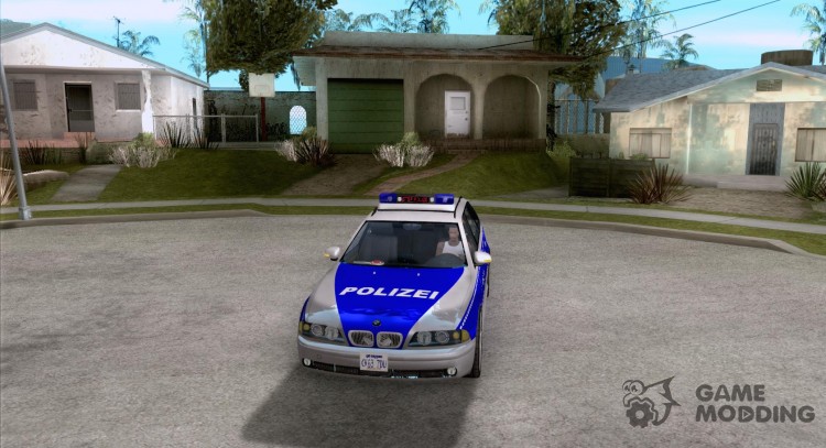 BMW 525i Touring Police for GTA San Andreas
