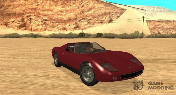 Pegassi Monroe Spider GTA V for GTA San Andreas