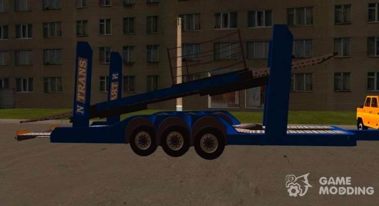 Trailer for Daf CF auto transporter for GTA San Andreas