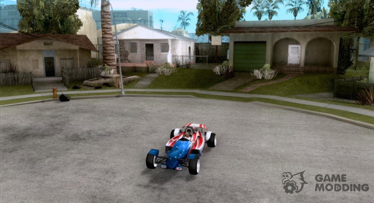 Track Mania estadio coche para GTA San Andreas