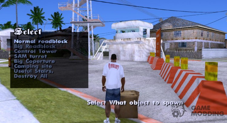 Roadblocks spawner v3.0 for GTA San Andreas