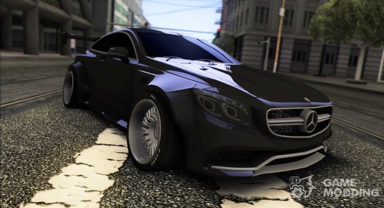 Mercedes-Benz S-Class Coupe for GTA San Andreas