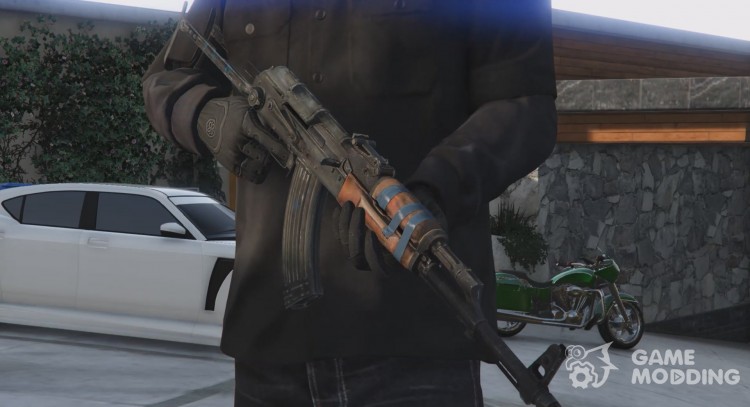 Kalashnikov AKMS для GTA 5