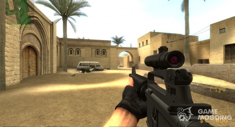 Colt M16 (AUG) for Counter-Strike Source