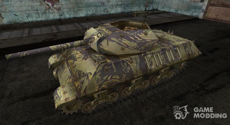 Tela de esmeril para el M10 Wolverine # 13 para World Of Tanks