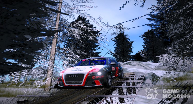 Audi RS3 Sportback Rally WRC for GTA San Andreas
