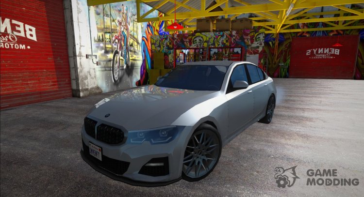 BMW M340i (G20) (SA Style) para GTA San Andreas