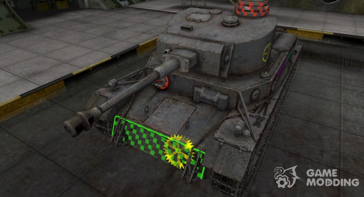 Качественные зоны пробития для VK 30.01 (P) для World Of Tanks