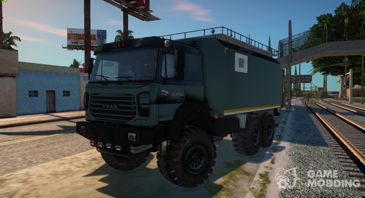 Ural 4320-4971-80Е5 УЗСТ Vivo módulo para GTA San Andreas