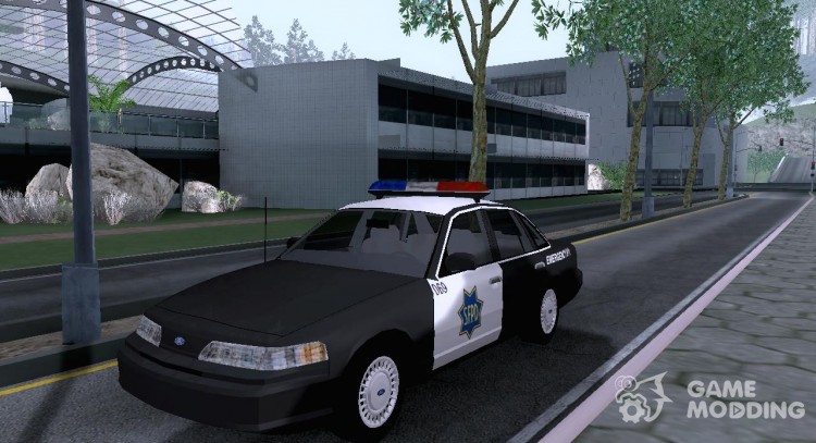 1992 Ford Crown Victoria SFPD para GTA San Andreas