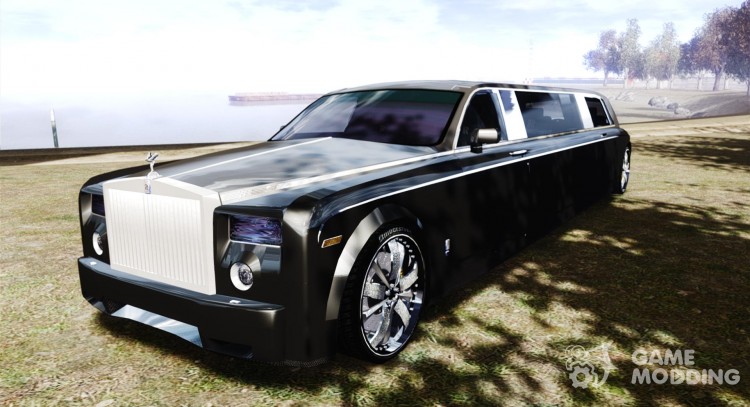 Rolls-Royce Phantom Sapphire Limousine v. 1.2 for GTA 4