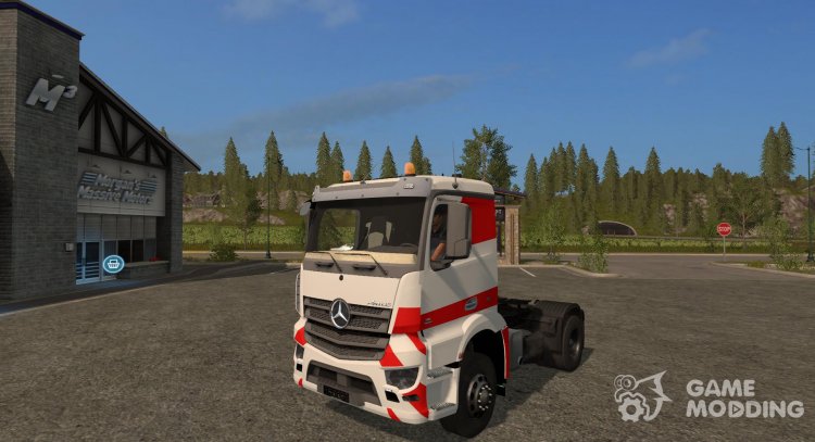 Mercedes-Benz Antos version 06.04.17 for Farming Simulator 2017