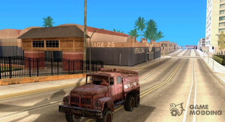 Зил 131 Пожарный S.T.A.L.K.E.R. для GTA San Andreas