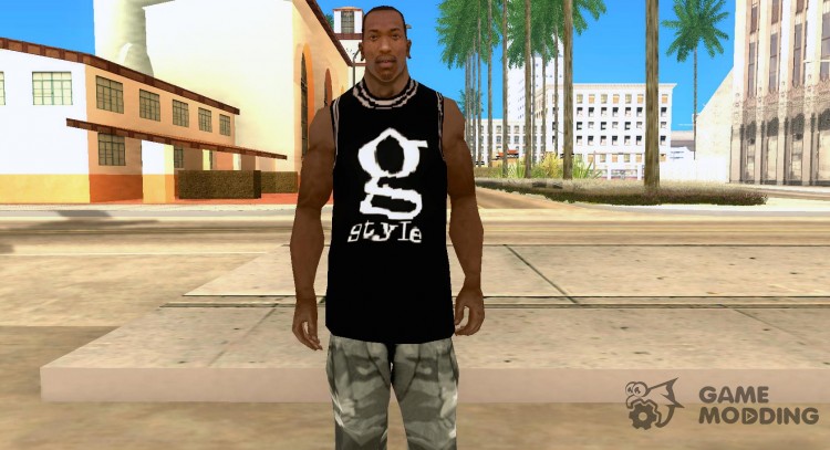Camiseta g-style para GTA San Andreas
