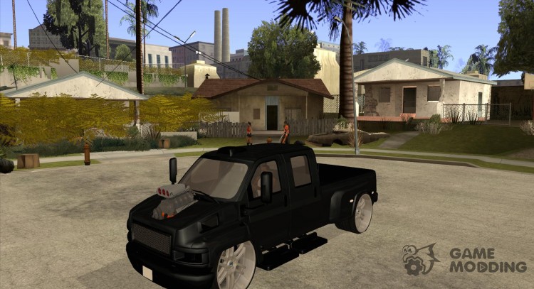 GMC C4500 Pickup DUB Style для GTA San Andreas