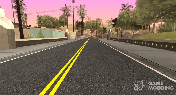 New roads of Los Santos for GTA San Andreas