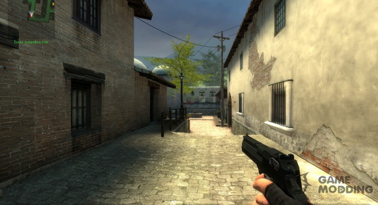 Falcon's Black Deagle+Wood Grip for Counter-Strike Source
