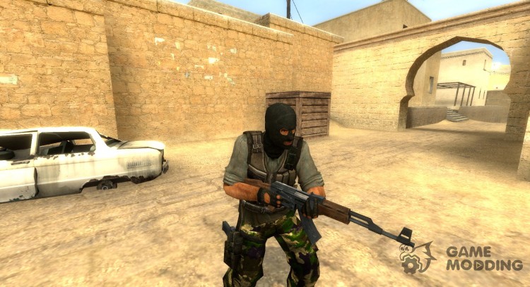 Нежити серой униформе террористов для Counter-Strike Source