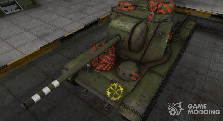 Contorno de la zona de ruptura del KV-5 para World Of Tanks