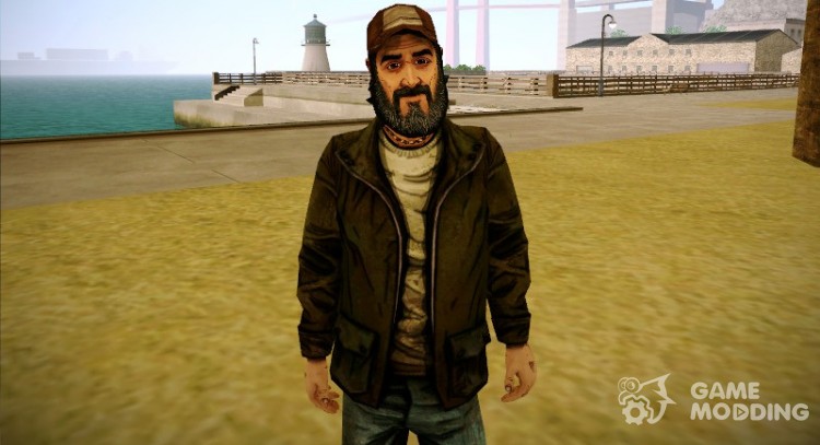 Kenny from The Walking Dead v2 для GTA San Andreas