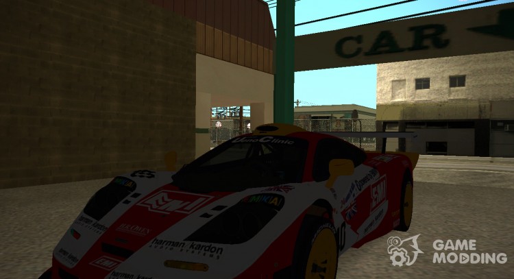 McLaren F1 GTR Lemans 1998 McLaren for GTA San Andreas