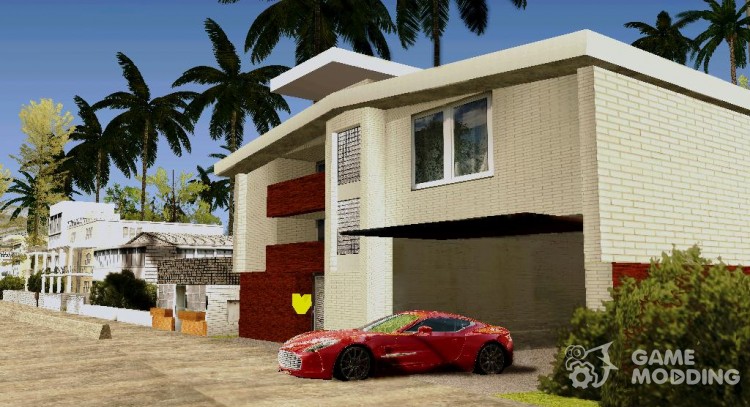 New house at beath for GTA San Andreas