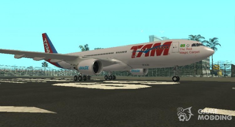 El Airbus A330-223 TAM Airlines para GTA San Andreas