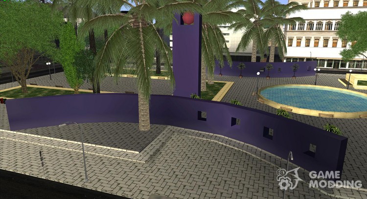 Новая площадь Першинг (Pershing Square) для GTA San Andreas