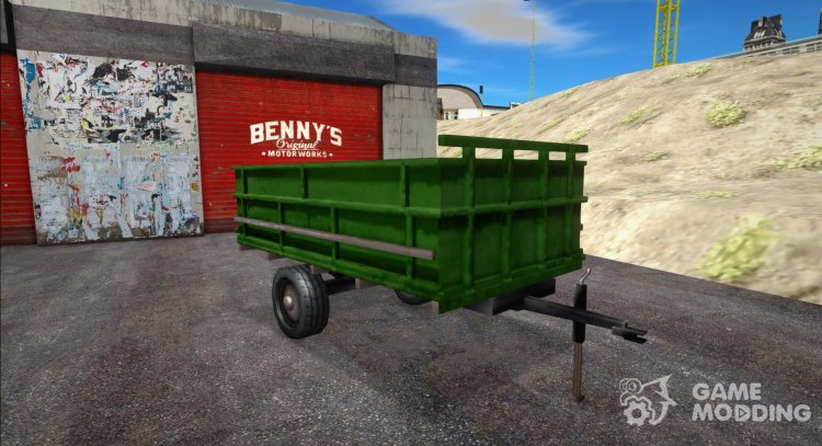 Agricultural trailer for Valtra 685 (SA Style) for GTA San Andreas