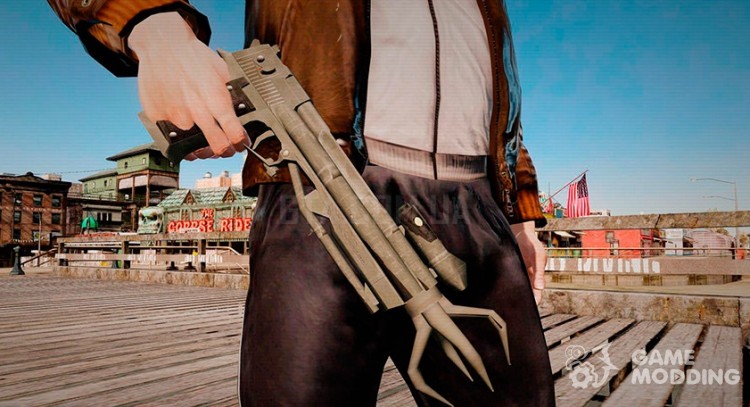 Пистолет маньяка для GTA 4