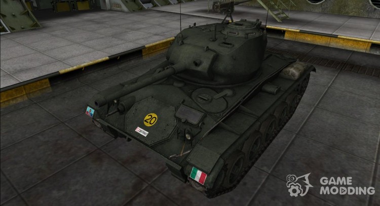 The skin for the M24 Chaffee for World Of Tanks