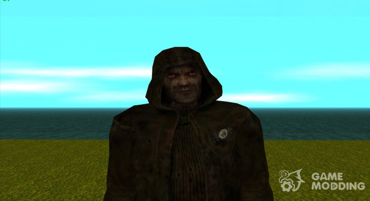 A member of the group Harbingers of Ejection in a raincoat from S.T.A.L.K.E.R v.6 for GTA San Andreas
