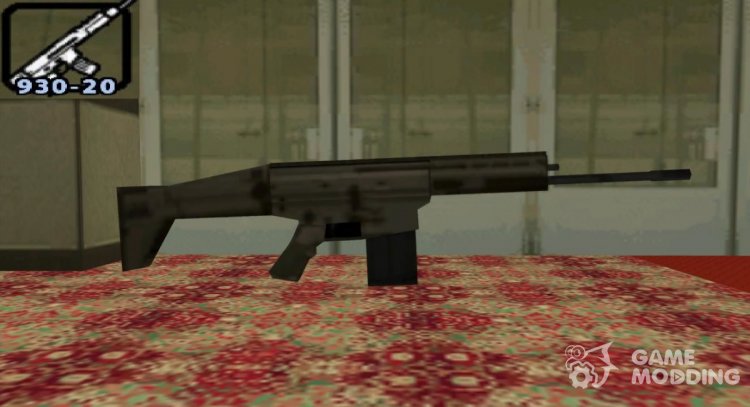 FN SCAR-H LQ para GTA San Andreas