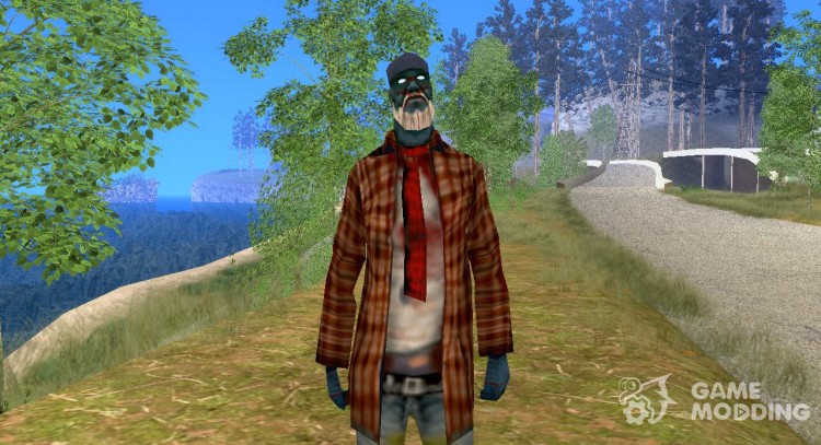 Zombie Skin - swmotr4 для GTA San Andreas