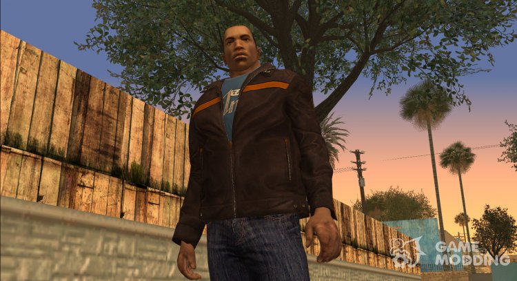 Jacket R-Star early in the game for GTA San Andreas