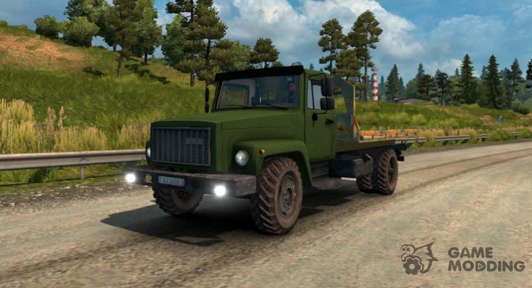 ГАЗ 3307 для Euro Truck Simulator 2