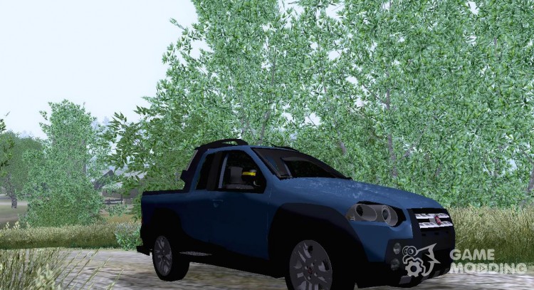 Fiat Strada Adv camión para GTA San Andreas