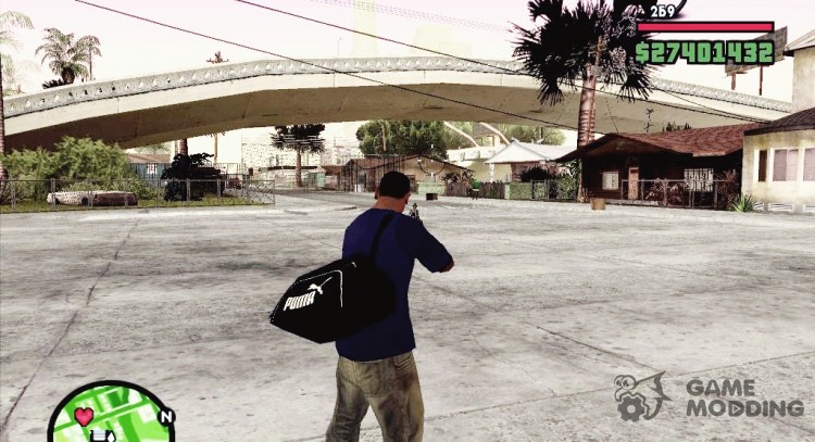 Sports bag Puma v1 for GTA San Andreas
