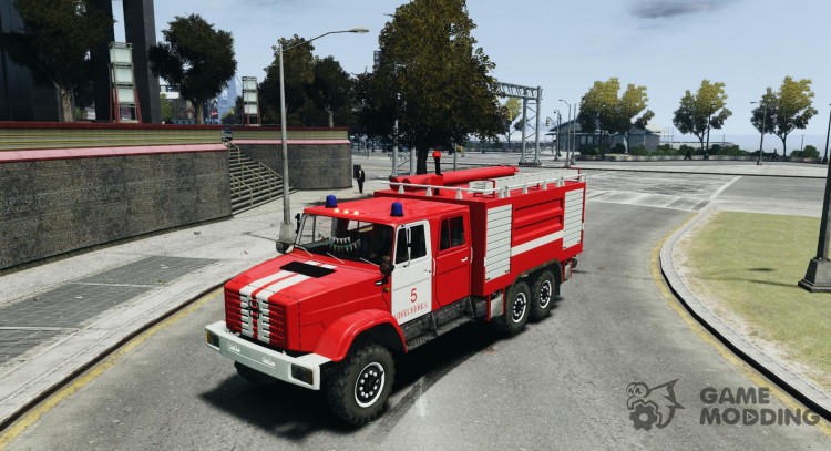 ЗИЛ 433474 Пожарный для GTA 4