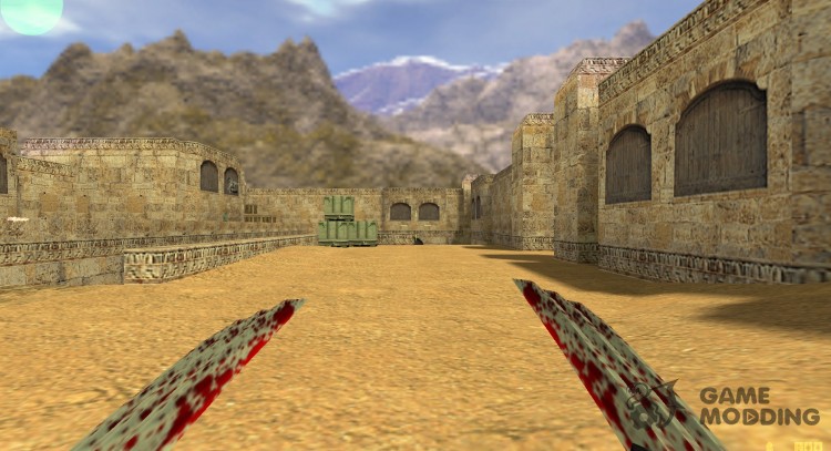 Кровавые когти росомахи v2 для Counter Strike 1.6