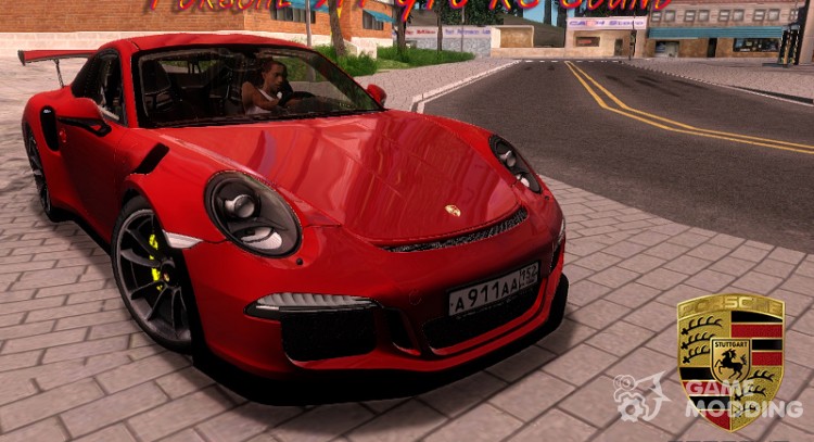 Porsche 911 GT3 RS (991) Sound для GTA San Andreas