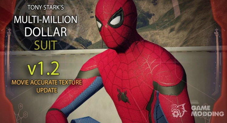 Tony Stark's Multi-Million Dollar Suit (Hacked) 1.2 para GTA 5