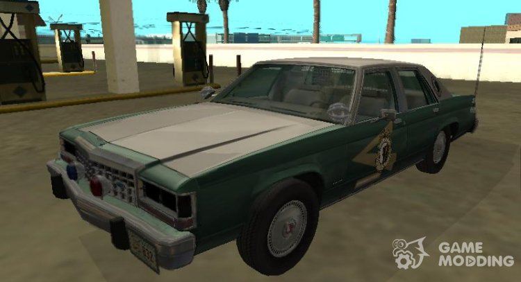 Ford LTD Crown Victoria 1987 New Hampshire State Police for GTA San Andreas