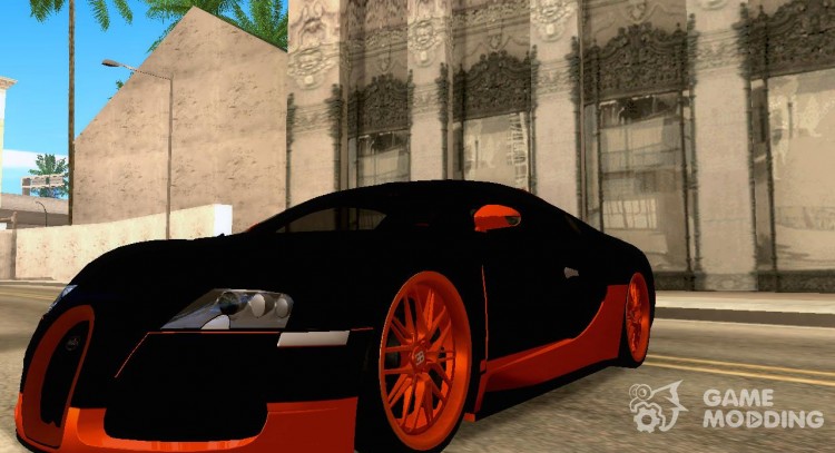 Bugatti Veyron Super Sport 2011 для GTA San Andreas
