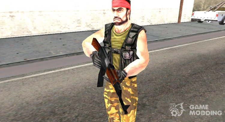 AK47 from Counter Strike 1.6 for GTA San Andreas