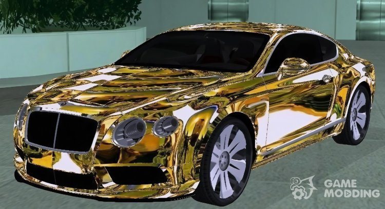 Bentley Continental GT Gold Baku Style for GTA San Andreas