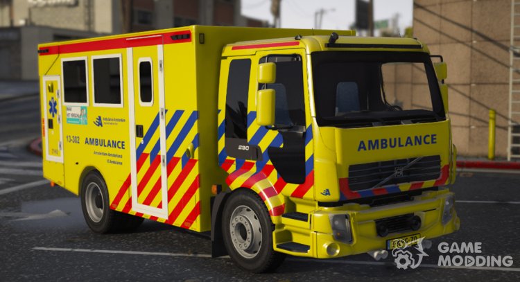 Volvo FLL MICU Dutch Ambulance for GTA 5