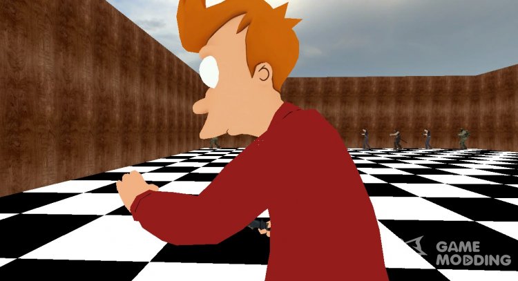 Philip J. Fry from Futurama for Counter-Strike Source