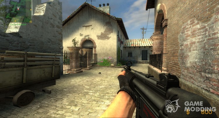 MP5 SD COD4 для Counter-Strike Source