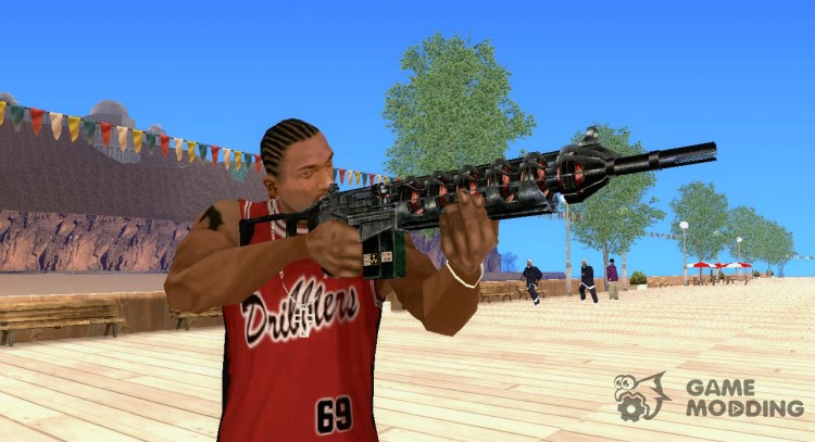 Gauss Rifle для GTA San Andreas